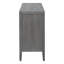 Buffet classique gris pour salle à manger - Complète l'installation avec des tablettes réglables et des portes fonctionnelles personnalisables-358044823