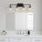 Foster Four-Light Bath Vanity w/ Clear Glass Shades