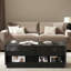 Table basse moderne moderne avec 4 tiroirs et 2 tablettes-1888475279