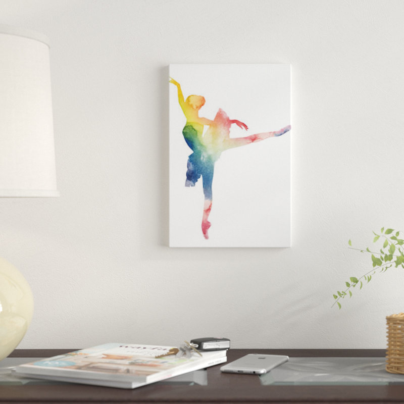 Ballerina Beam II - impression sur toile tendue, H 26 po x l 18 po x P 1,5 po, Toile tendue, Pas de tapis