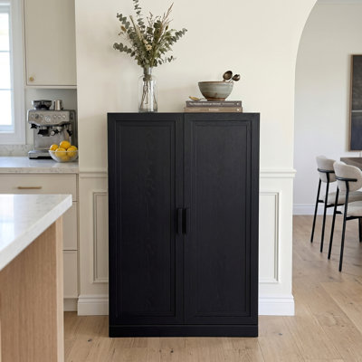 Armoire de rangement avec tablettes réglables Nashaya
