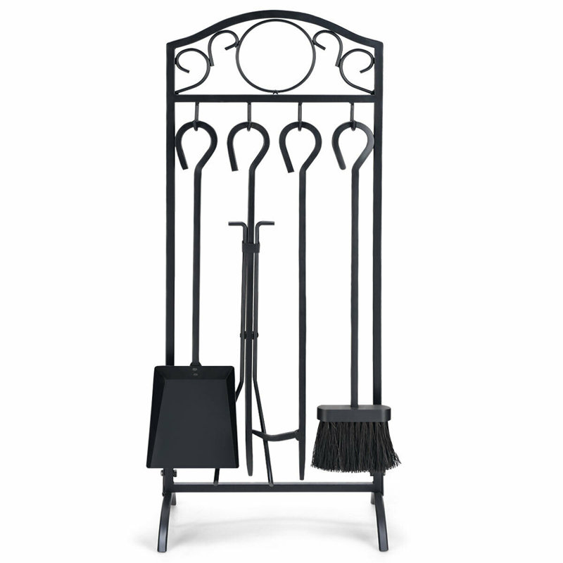 Neil Iron Fireplace Tool Set