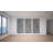 70 in. H x 35 in. W x 0.4 in. D Composite Decorative Privacy Screen Panel w/ C-Channel Kit