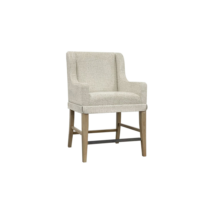 Tabouret de comptoir rembourré - Cajou (ensemble de 2)
