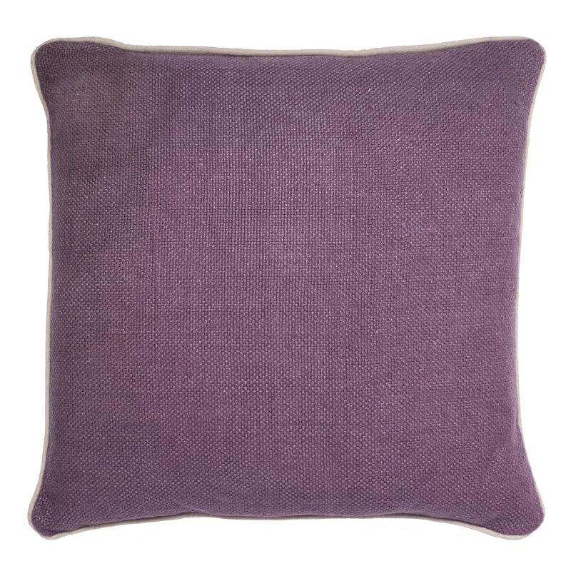 Linen Throw Pillow, Plum