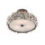 Plafonnier semi-encastré 19 po Oyster Shell Oyster