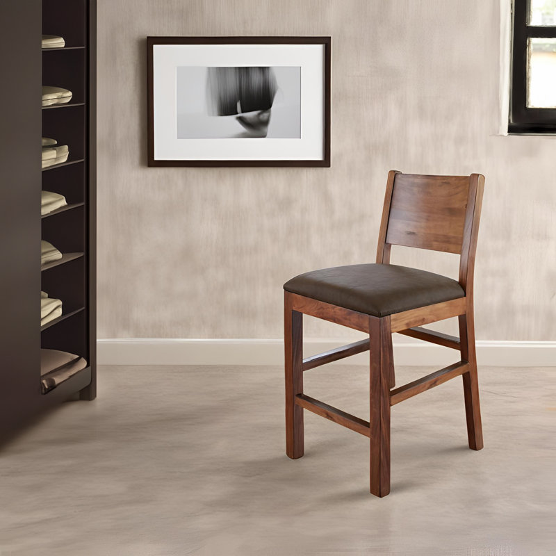 Dobby - avec siège en similicuir, Tabouret de bar (siège d'une hauteur de 30 po)
