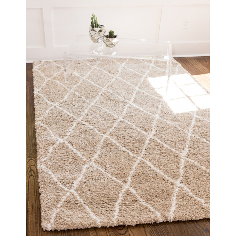 Reardon Geometric Indoor Rug, Rectangle 4'1" x 6'1"