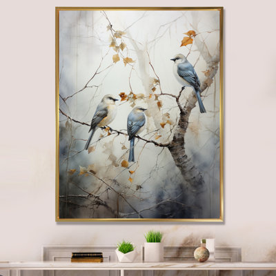 Bird Silent Watcher II - Art mural oiseau