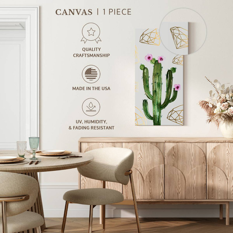 Classy Cactus, 54" H x 27" W