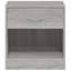 Doraville 1 Drawer Bedside Table-87842792