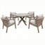 Round Patio Dining Set with Cushions included-977220941-977220978