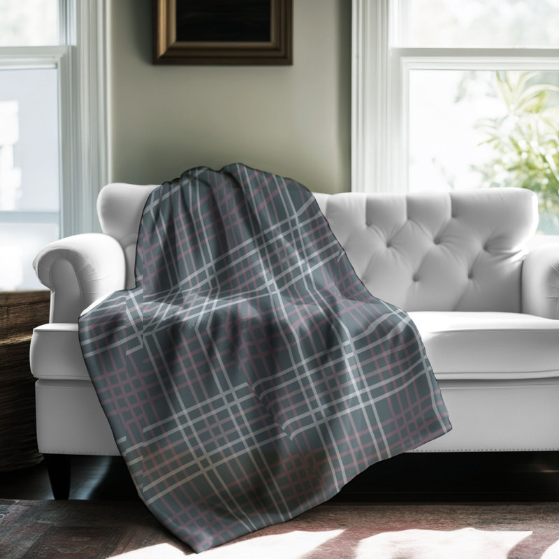 Floral Charm - 1 pièce Sherpa Premium, Grand lit