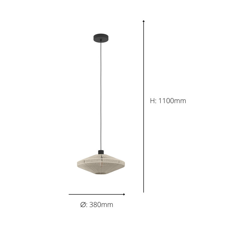 Christabel 1 - Light Geometric Pendant