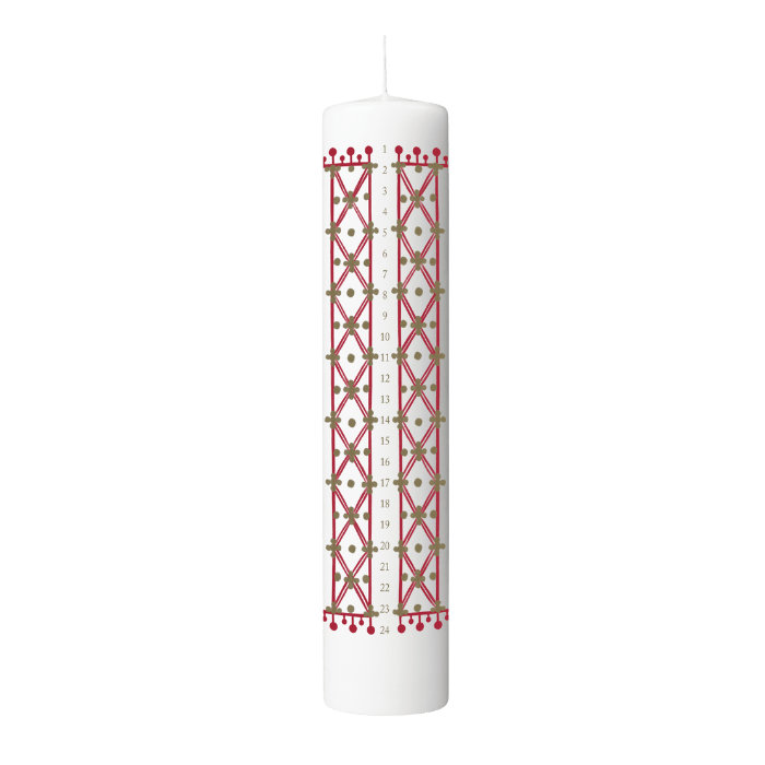 Advent Candle, H: 9.8"