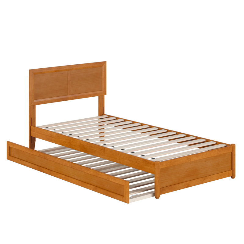 Lit plateforme Astley, Simple TG, Caramel clair