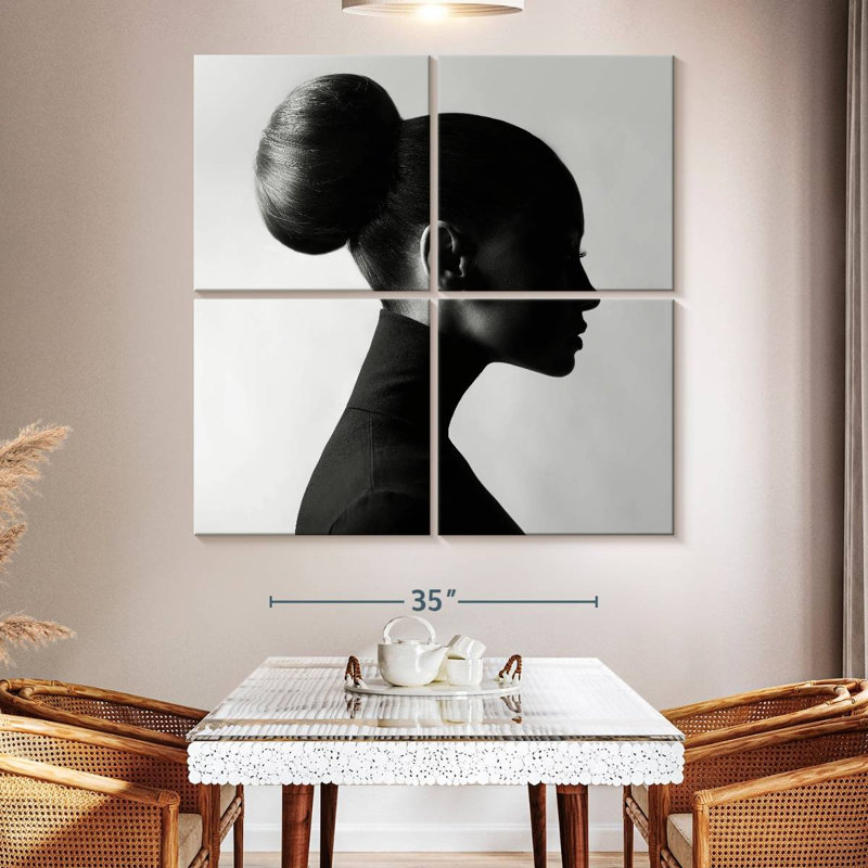 Neck Up, 50" H x 50" W