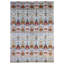 Wool Ikat Area Rug in Blue/Gold/Ivory-646421078
