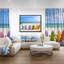 Photographie de plage, art mural, chaises Adirondack, reproduction côtière - chaises de plage Adirondack-574303911-574303965