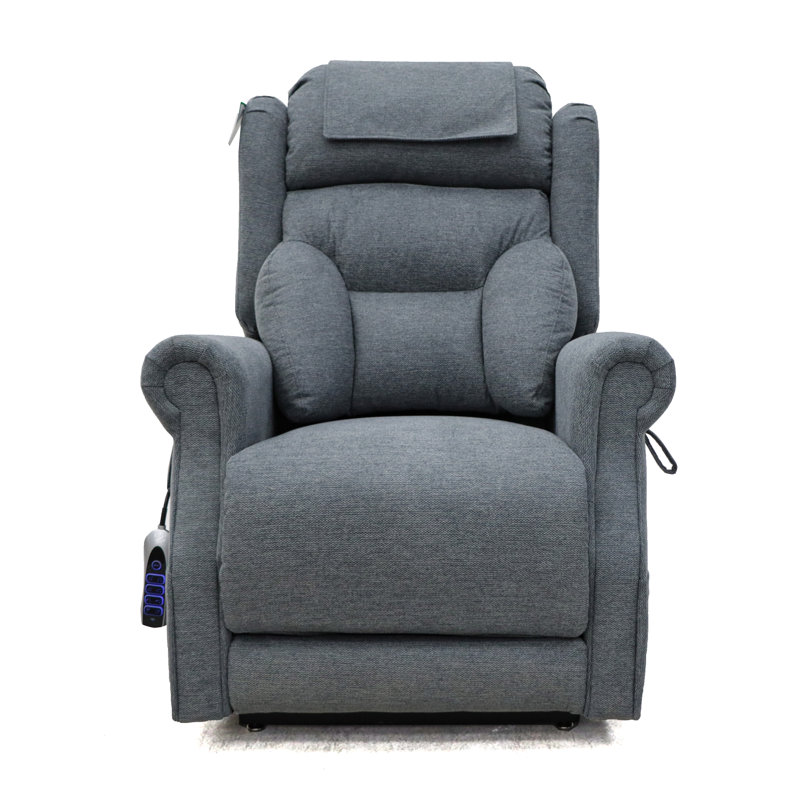 Berkshire 85cm Wide Lift Assist Standard Recliner, Grey
