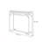 Elegant multi-functional wooden console table-1735010099