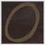 «Geometric Brown Tan Square Circle», reproduction sur toile flottante-847382073-847382074