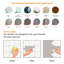 Edil 28.5cm W x 14cm L Vinyl Peel and Stick Subway Tile