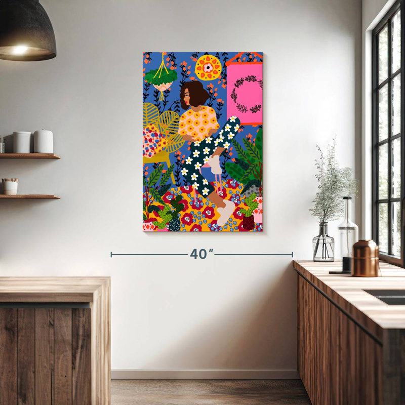 Leisha Just Chillin', 39" H x 26" W