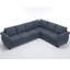 Canapé-lit modulaire coulissant en forme de L 6-en-1 polyvalent 2-en-1 pour des espaces de vie multifonctionnels-2087792666