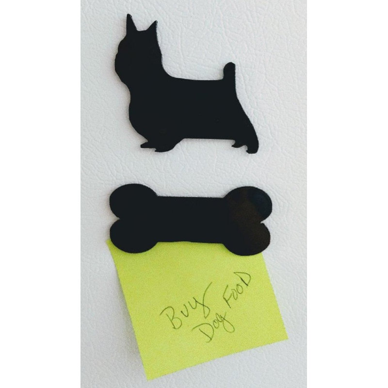 Magnetiste pour réfrigérateur et chien cairn terrier