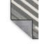  Washable Cloud Grey White Striped Area Rug-512766581