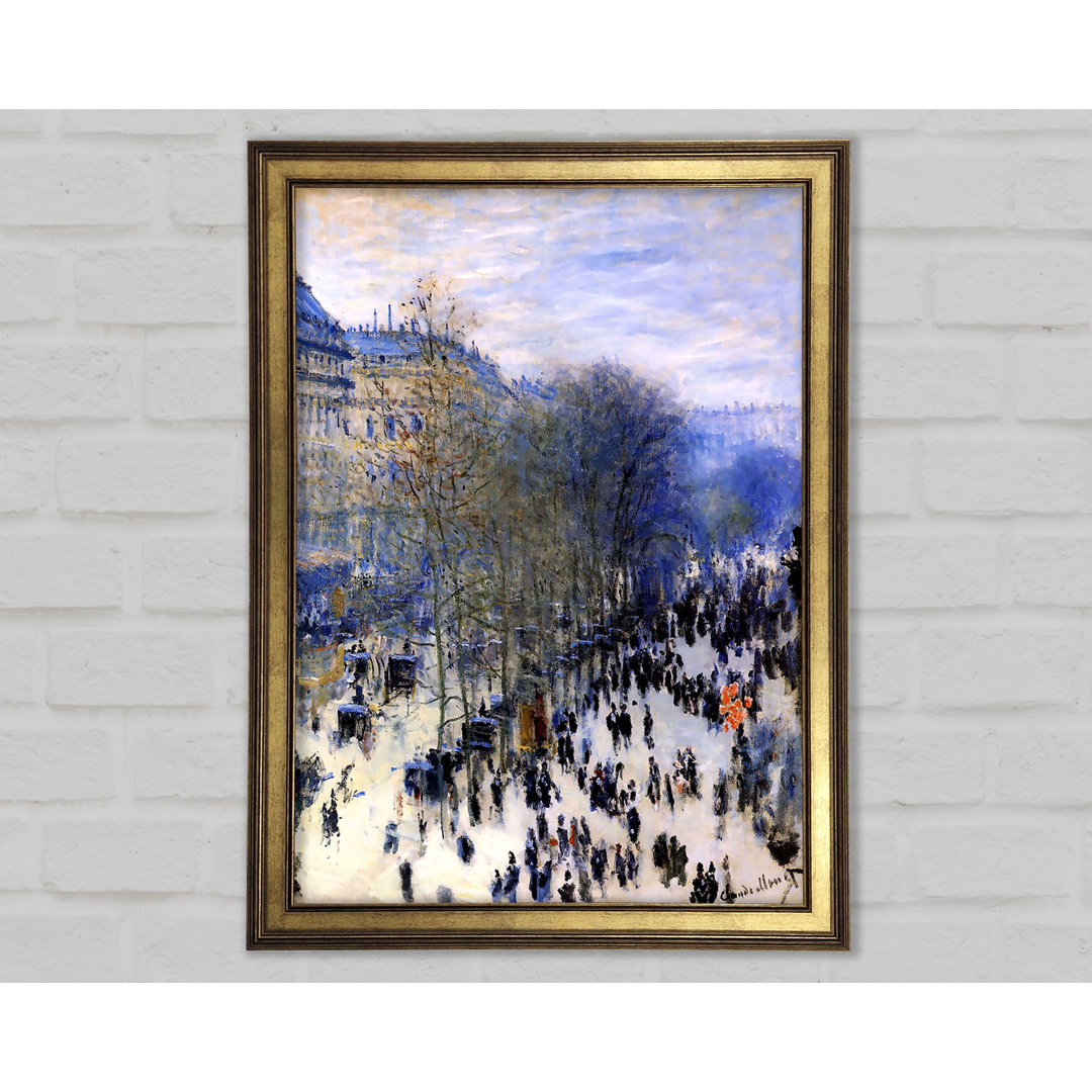 Boulevard Des Capucines von Monet - Druck