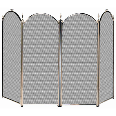 Steel Fireplace Screen