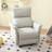 Manual Rocker Recliner Chair For Adults,Rocking Glider Recliner For Small Spaces,Rocking Chair,Single Sofa Recliner For Home Theater Living Room Bedroom