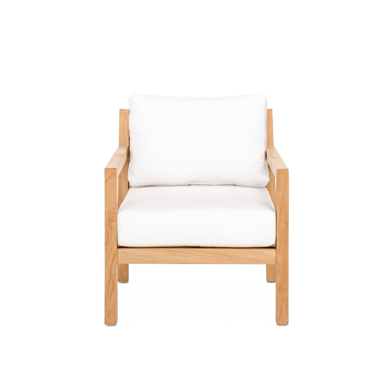 Classic Teak Club Chair - Natural, Natural