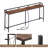 Ramsdell Console Table with Charging Station Behind Couch Table Skinny Narrow Sofa Entryway Table-1491415176-1491415178