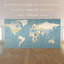 Panneau de papier peint carte du monde Olof-1982975643