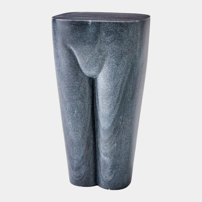 Stool Black Marble