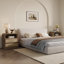 Table de chevet 2 tiroirs Curve Edge-844288733-852261517