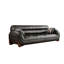 Canapé standard en cuir véritable noir-279752310