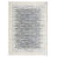 Tapis d'intérieur moderne bleu ivoire 3 pi 11 po x 5 pi 11 po DKNY Grand Street-117587266