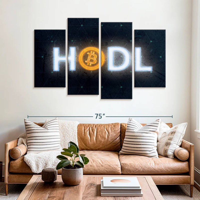 Kerner Glowing Bitcoin Hodl