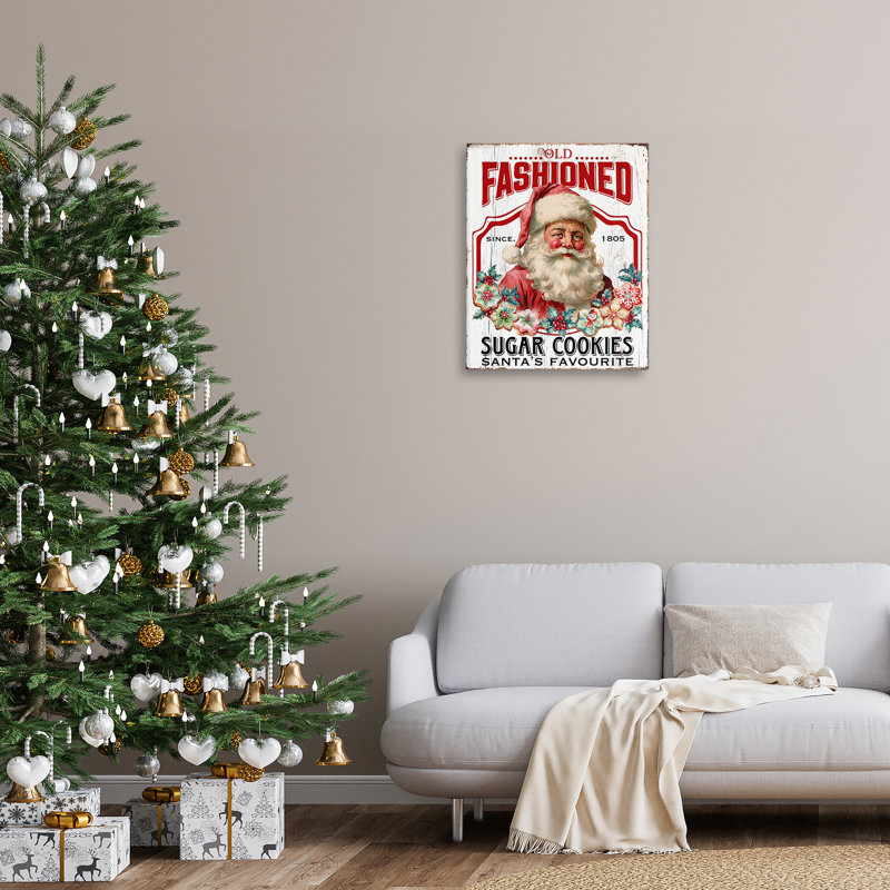 Art mural sur toile Old Fashioned Cookies par Creatif Belle, H 30 po x l 30 po