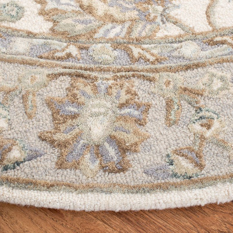 Sofiane Hand Tufted Wool Oriental Rug, Rectangle 4' x 6'