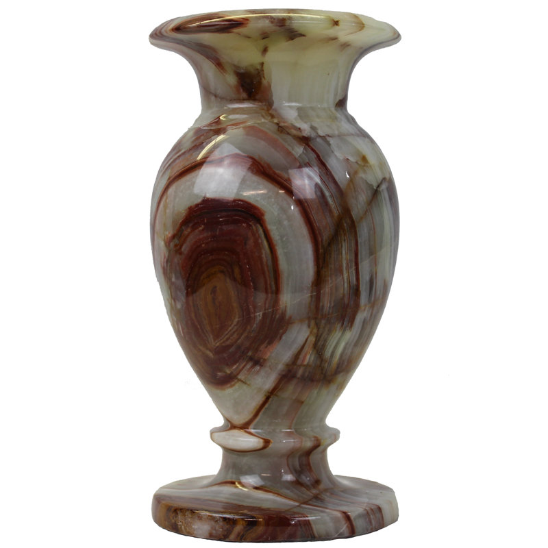 Teo Handmade Ceramic Table Vase, Brown