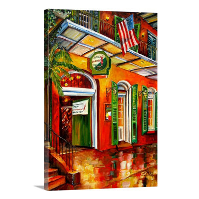 «Pat O'Brien's on Bourbon Street» par Bebe, reproduction d'art