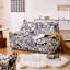 Creative graffiti bean bag sofa