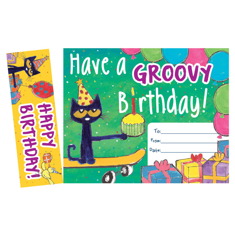 « pete the cat groovy birthday awards »