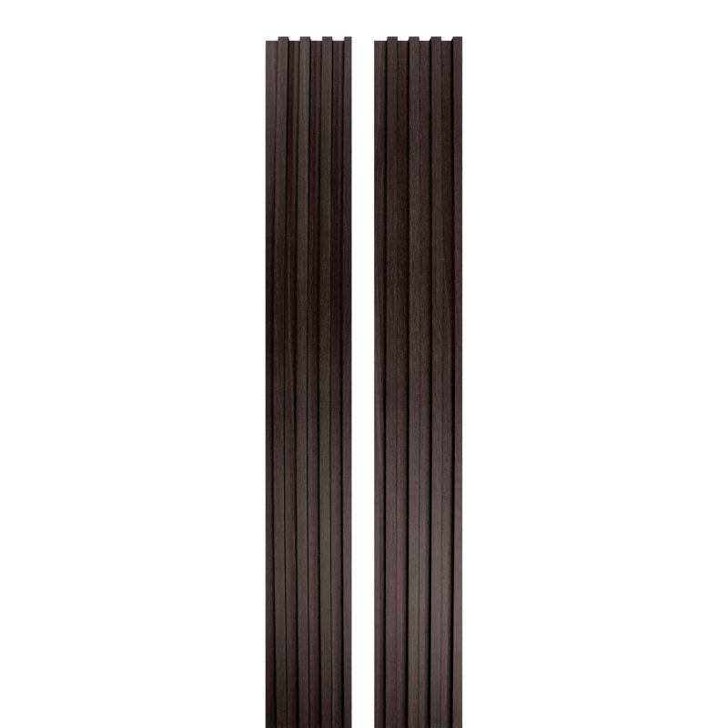 15 cm x 238 cm 3D Wall Panel (1-pack), Dark Chestnut