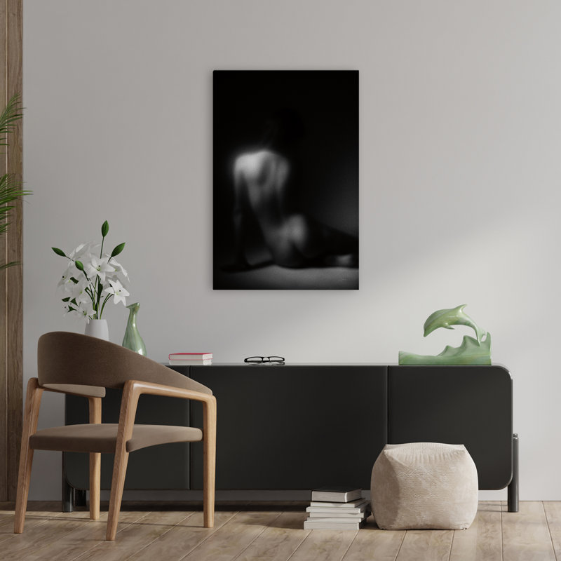 Silhouette moderne contemporaine et élégante, H 36 po x l 24 po